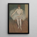 Tänzerin - Frederick Carl Frieseke — gerahmtes Bild an der Wand