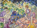 Frühstück im Garten - Frederick Carl Frieseke — Ansicht des Kunstwerks