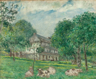 Vaches à midi - Frederick Carl Frieseke — Ansicht des Kunstwerks