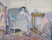 Im Boudoir - Frederick Carl Frieseke — Ansicht des Kunstwerks