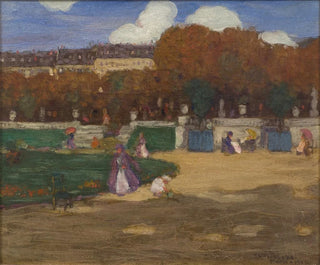 Jardins du Luxembourg Paris - Frederick Carl Frieseke — Ansicht des Kunstwerks