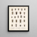 Insekten Käfer Pl 214 - Frederick Du Cane Godman — gerahmtes Bild an der Wand