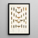Insecta Rhynchota Hemiptera Homoptera Pl 33 - Frederick DuCane Godman — gerahmtes Bild an der Wand