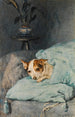 "Bien au chaud" - Frederick George Cotman — Ansicht des Kunstwerks