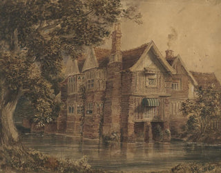 Alter Farnham Hall, Suffolk - Frederick George Reynolds — Ansicht des Kunstwerks