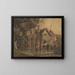 Alter Farnham Hall, Suffolk - Frederick George Reynolds — gerahmtes Bild an der Wand