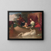 Die Königin Henriette Marie und ihre Kinder - Frederick Goodall — gerahmtes Bild an der Wand
