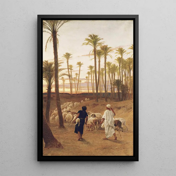 Frederick Goodall - The Palm Grove.webp