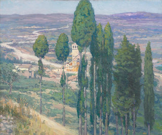 Das schattige Tal in Italien - Frederick Gottwald — Ansicht des Kunstwerks