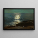 Klarer Mondschein auf dem Meer - Frederick Judd Waugh — gerahmtes Bild an der Wand