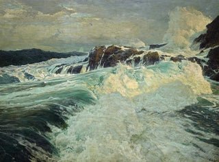 Meerestier-Kunstdruck 1909 - Frederick Judd Waugh — Ansicht des Kunstwerks