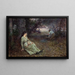 Auf der Spur des Wallabies - Frederick McCubbin — gerahmtes Bild an der Wand
