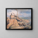 Der alte Steinknacker, Die Kiesgrube - Frederick McCubbin — gerahmtes Bild an der Wand