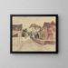 Skizzenbuch 1 - Frederick Porter — gerahmtes Bild an der Wand