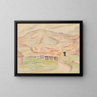 Skizzenbuch 3 - Frederick Porter — gerahmtes Bild an der Wand