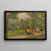 Rittenhouse Square - Frederick R. Wagner — gerahmtes Bild an der Wand