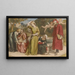 Dante und Béatrice - Frederick Richard Pickersgill — gerahmtes Bild an der Wand