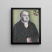 Monsieur William Williams - Frederick Tatham — gerahmtes Bild an der Wand