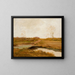 Marais de Southfield, Staten Island - Frederick W Kost — gerahmtes Bild an der Wand