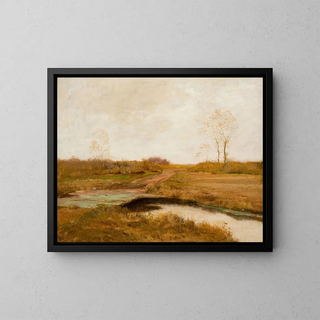 Marais de Southfield, Staten Island - Frederick W Kost — gerahmtes Bild an der Wand