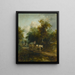 Der Marktwagen - Frederick William Waters Watts — gerahmtes Bild an der Wand