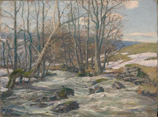 Frühling in Mesna - Frederik Collett — Ansicht des Kunstwerks