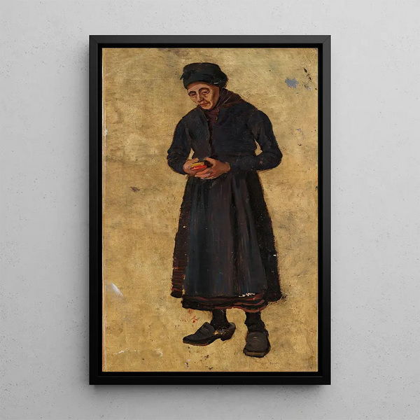 Frederik Collett - Woman with Hymnbook.webp