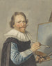 Portrait de Frederik Hendricksz Vroom à son chevalet - Frederik Hendricksz Vroom — Ansicht des Kunstwerks