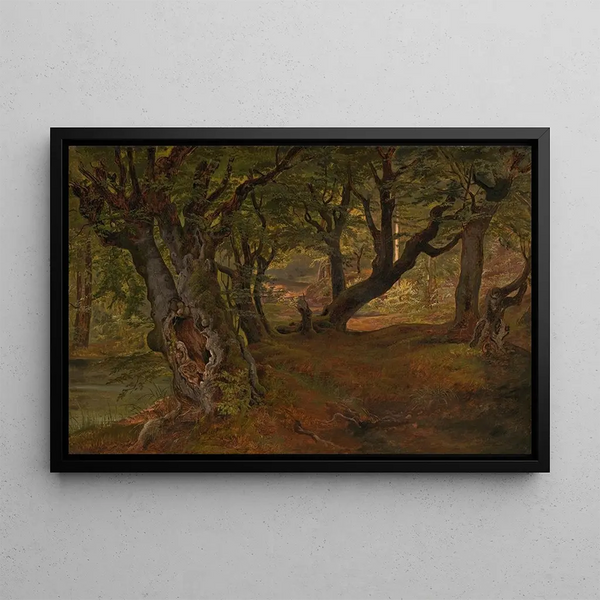 Frederik Sdring - View of Bregentved Forest Sjaeeland.webp