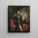 Charles XIV Jean 1763-1844 König von Schweden und Norwegen - Fredric Westin — gerahmtes Bild an der Wand