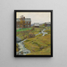 Feuchter Herbst in Hov in Ihrem Gudbrandsdalen - Fredrik Borgen — gerahmtes Bild an der Wand