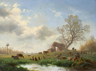 April - Fredrik Marinus Kruseman — Ansicht des Kunstwerks