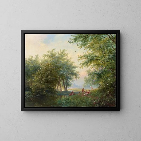 Mai - Fredrik Marinus Kruseman — gerahmtes Bild an der Wand