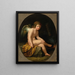 Cupidon - École Française — gerahmtes Bild an der Wand