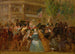 L'empereur Napoléon III und die Kaiserin Eugénie in einer Kutsche - Französische Schule — Ansicht des Kunstwerks