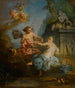 Flore et Zéphyr - École Française — Ansicht des Kunstwerks