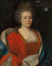 Marie-Élisabeth de Fribois Ehefrau von Chevalier François Leverrier - École Française — Ansicht des Kunstwerks