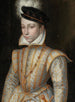 Portrait des Königs Karl IX von Frankreich 1550-1574 - Französische Schule — Ansicht des Kunstwerks