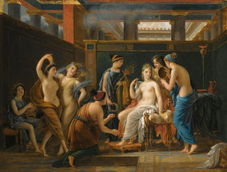 Die Toilette der Venus - Französische Schule — Ansicht des Kunstwerks