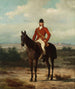 Reproduktion Portrait des Pferdegemäldes des Prinzen Karl von Preußen 1801-1883 - Friedrich Anton Kilp — Ansicht des Kunstwerks