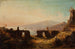 Ansicht vom antiken Theater von Taormina - Friedrich August Elsasser — Ansicht des Kunstwerks
