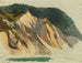 Eine felsige Ruine bei Wildalpen - Friedrich August Matthias Gauermann — Ansicht des Kunstwerks