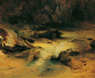 Fluss Wild - Friedrich August Matthias Gauermann — Ansicht des Kunstwerks