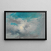 Studie der Wolken - Friedrich August Matthias Gauermann — gerahmtes Bild an der Wand