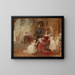 Königliche Familie von Hannover, Studie - Friedrich August von Kaulbach — gerahmtes Bild an der Wand