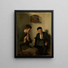 Musiker - Friedrich Barth — gerahmtes Bild an der Wand