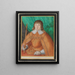 Albert Otton II Graf von Solms-Rüdelheim - Friedrich Brentel — gerahmtes Bild an der Wand