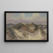 Düne in der Nähe von De Panne - Friedrich Ernst Morgenstern — gerahmtes Bild an der Wand