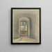 Fenster des Schlosses Triefenstein am Main - Friedrich Ernst Morgenstern — gerahmtes Bild an der Wand