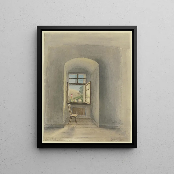 Friedrich Ernst Morgenstern - Fenster im Schlo Triffenstein am Main.webp